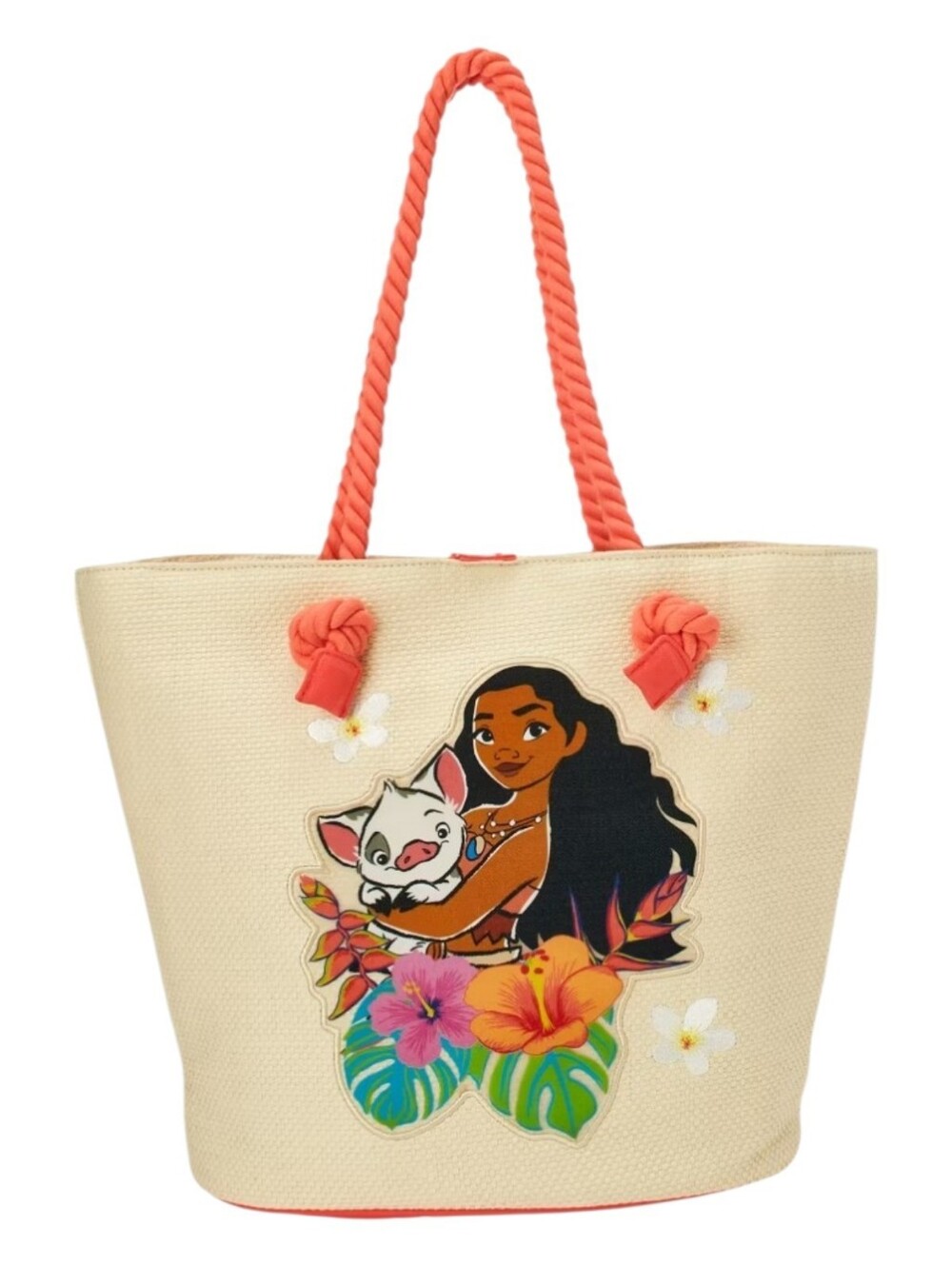 Disney Moana Swim Tote with Coral Rope Handles